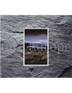 1991 RANGE ROVER PROSPEKT ENGLISCH