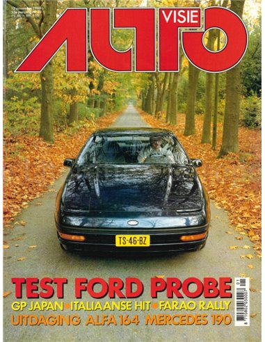 1988 AUTOVISIE MAGAZINE 23 NEDERLANDS