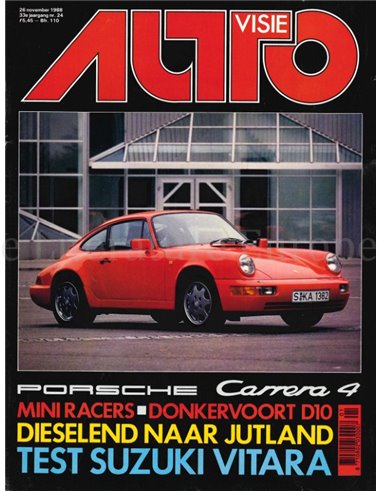 1988 AUTOVISIE MAGAZINE 24 NEDERLANDS