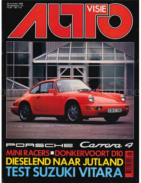 1988 AUTOVISIE MAGAZINE 24 DUTCH