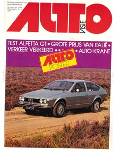 1974 AUTOVISIE MAGAZIN 01N NIEDERLÄNDISCH