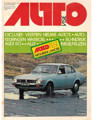 1974 AUTOVISIE MAGAZINE 02N NEDERLANDS