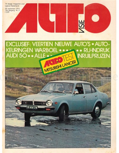 1974 AUTOVISIE MAGAZIN 02N NIEDERLÄNDISCH