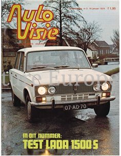 1974 AUTOVISIE MAGAZINE 3 NEDERLANDS