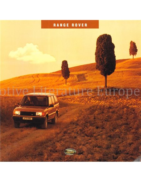1994 RANGE ROVER BROCHURE ENGLISH