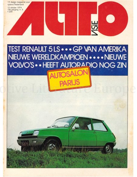 1974 AUTOVISIE MAGAZIN 03N NIEDERLÄNDISCH