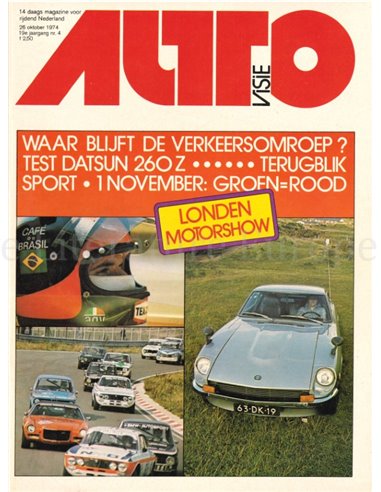 1974 AUTOVISIE MAGAZINE 04N NEDERLANDS