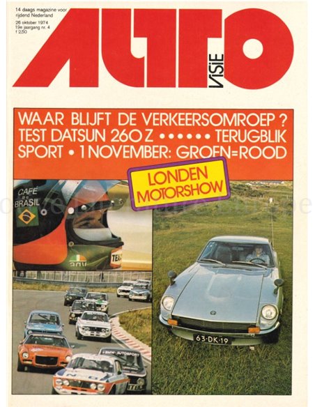 1974 AUTOVISIE MAGAZINE 04N DUTCH