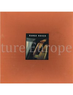 1994 RANGE ROVER BROCHURE NEDERLANDS