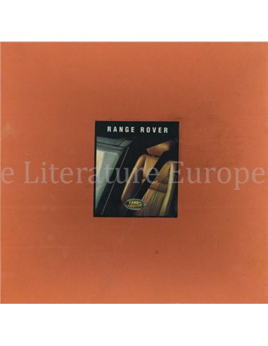1994 RANGE ROVER BROCHURE NEDERLANDS