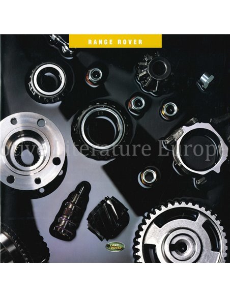 1994 RANGE ROVER BROCHURE NEDERLANDS