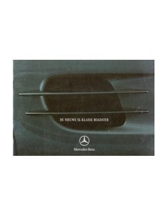 2001 MERCEDES BENZ SL BROCHURE NEDERLANDS