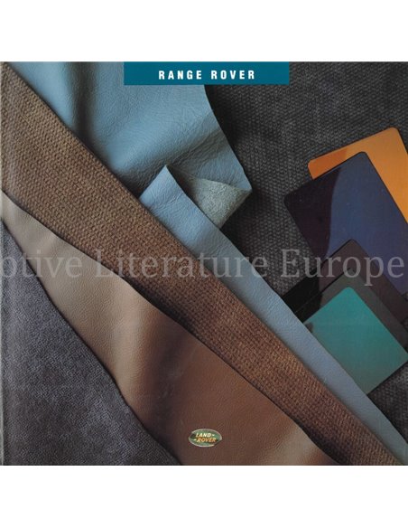 1994 RANGE ROVER BROCHURE NEDERLANDS
