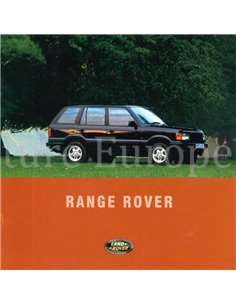 1995 RANGE ROVER BROCHURE ENGELS