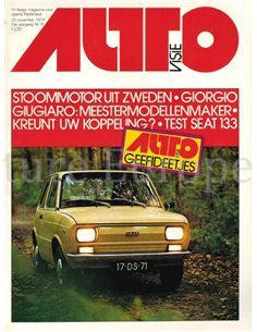 1974 AUTOVISIE MAGAZINE 06N DUTCH