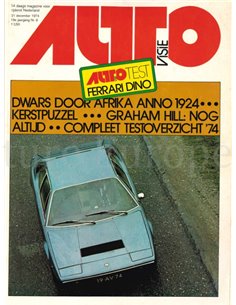 1974 AUTOVISIE MAGAZINE 08N DUTCH