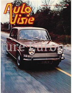 1974 AUTOVISIE MAGAZIN 2 NIEDERLÄNDISCH