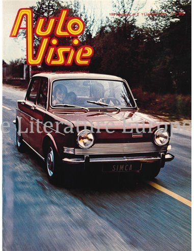1974 AUTOVISIE MAGAZINE 2 NEDERLANDS