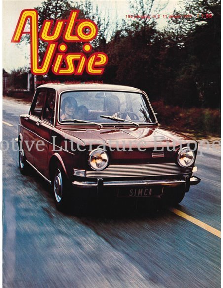 1974 AUTOVISIE MAGAZINE 2 DUTCH