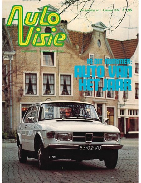1974 AUTOVISIE MAGAZIN 01 NIEDERLÄNDISCH
