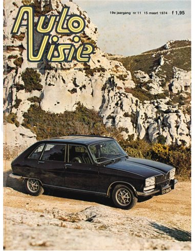 1974 AUTOVISIE MAGAZIN 11 NIEDERLÄNDISCH