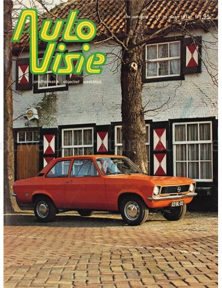 1974 AUTOVISIE MAGAZINE 13 NEDERLANDS