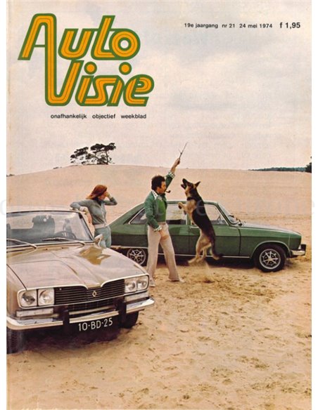 1974 AUTOVISIE MAGAZINE 21 DUTCH