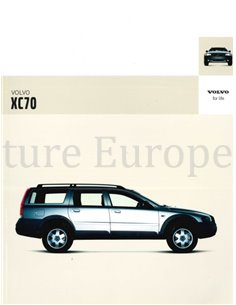 2004 VOLVO XC70 BROCHURE DUTCH