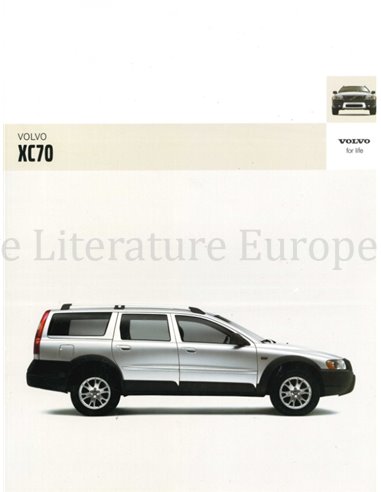 2005 VOLVO XC70 PROSPEKT NIEDERLÄNDSICH