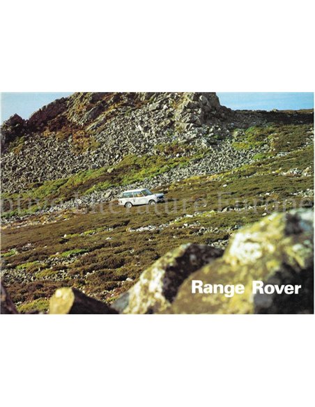 1977 LAND ROVER RANGE ROVER PROSPEKT NIEDERLÄNDISCH