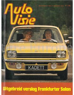1973 AUTOVISIE MAGAZINE 38 DUTCH