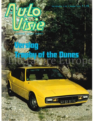 1973 AUTOVISIE MAGAZINE 40 DUTCH