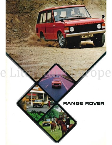 1973 LAND ROVER RANGE ROVER PROSPEKT ENGLSICH