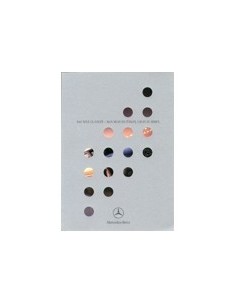 1999 MERCEDES BENZ CL KLASSE BROCHURE DUITS