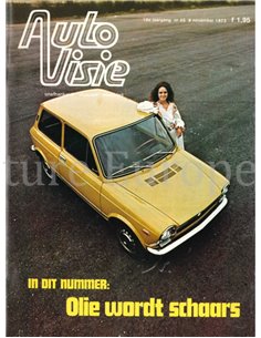 1973 AUTOVISIE MAGAZINE 45 NIEDERLÄNDISCH