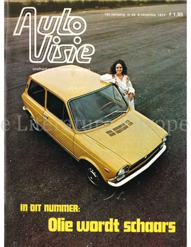1973 AUTOVISIE MAGAZINE 45 NEDERLANDS