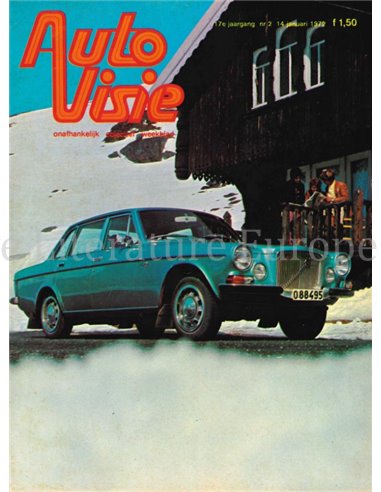1972 AUTOVISIE MAGAZINE 02 DUTCH