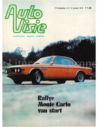 1972 AUTOVISIE MAGAZINE 03 NEDERLANDS