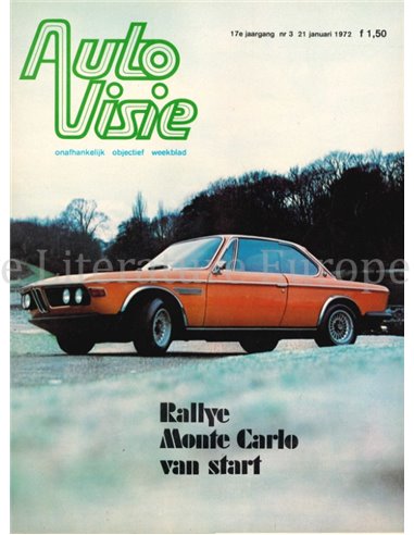 1972 AUTOVISIE MAGAZINE 03 NIEDERLÄNDISCH