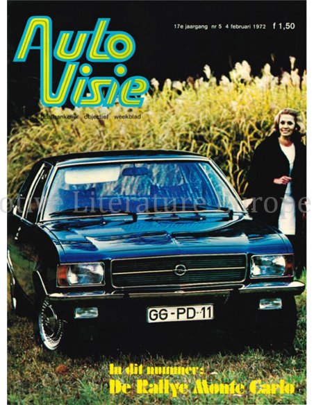 1972 AUTOVISIE MAGAZINE 05 DUTCH
