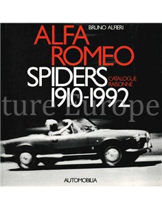 ALFA ROMEO SPIDERS 1910-1992, CATALOGUE RAISONNÉ