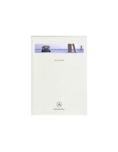 1998 MERCEDES BENZ CL COUPE HARDCOVER BROCHURE NEDERLANDS