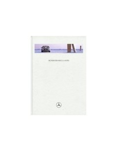 1997 MERCEDES BENZ CL COUPE HARDCOVER BROCHURE DUITS