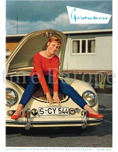 1958 PORSCHE CHRISTOPHORUS MAGAZINE 33 GERMAN