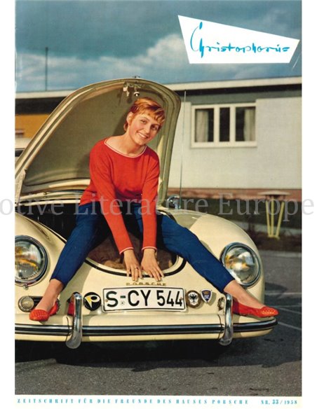 1958 PORSCHE CHRISTOPHORUS MAGAZINE 33 DUITS