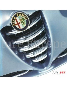 2002 ALFA ROMEO 147 BROCHURE NIEDERLÄNDISCH