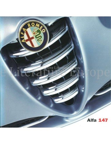 2002 ALFA ROMEO 147 BROCHURE NEDERLANDS