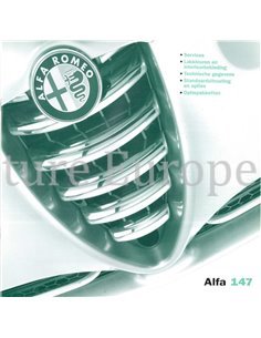 2002 ALFA ROMEO 147 BROCHURE DUTCH 2