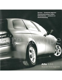 2002 ALFA ROMEO 156 SPORTWAGON PROSPEKT NIEDERLÄNDISCH 2