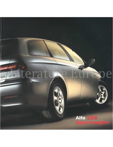 2002 ALFA ROMEO 156 SPORTWAGON BROCHURE DUTCH